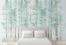 Mint Green Wallpaper Bedroom