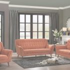 Orange Living Room Set