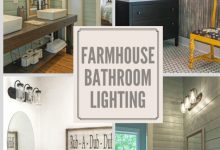 Farmhouse Bathroom Lighting Ideas