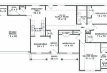Small 4 Bedroom Farmhouse Plans