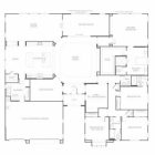 4 Bedroom Single Story Floor Plans