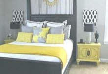 Black White And Yellow Bedroom Decorating Ideas