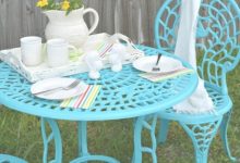 How To Paint Metal Outdoor Furniture