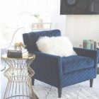 Blue Accent Chairs For Living Room