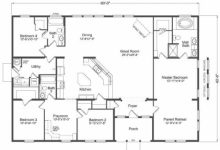 4 Bedroom Open House Plans