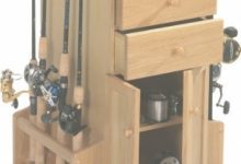 Fishing Rod Storage Cabinet
