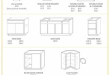 Standard Kitchen Base Cabinet Dimensions