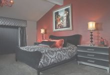 Grey Red Bedroom Ideas