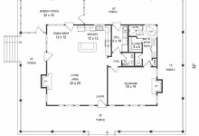 One Bedroom House Plans With Wrap Around Porch