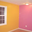 Pink And Orange Bedroom