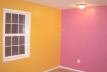 Pink And Orange Bedroom