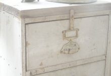 Shabby Chic File Cabinet