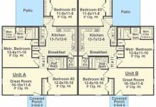 Three Bedroom Duplex Plan