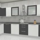 Modular Kitchen Designs Black And White