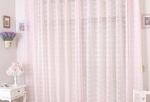 Light Pink Bedroom Curtains