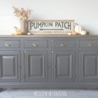 Gray Buffet Cabinet