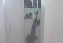 Stack On In Wall Gun Cabinet