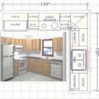 Kitchen Cabinets Layout Design