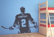 Hockey Decals For Bedroom