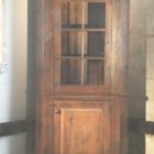 Reclaimed Wood Corner Cabinet