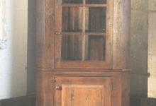Reclaimed Wood Corner Cabinet