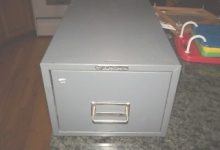Single Drawer File Cabinet Metal