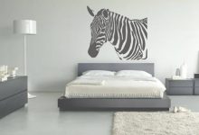 Zebra Wall Decor Bedroom
