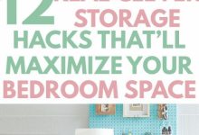 Easy Bedroom Organization Ideas