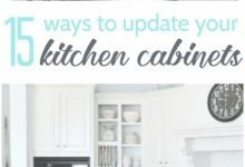 Ways To Redo Kitchen Cabinets