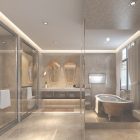 Modern Bathroom Ceiling Designs