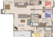 3 Bedroom Apartment Floor Plans