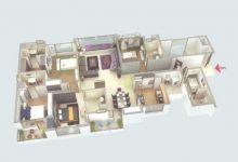 4 Bedroom Luxury Apartment Floor Plans