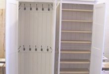 Shoe And Jacket Cabinet