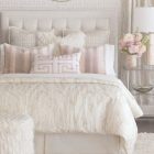 Pink Cream And Gold Bedroom