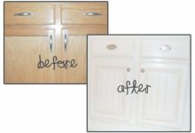 How To Add Molding To Cabinet Doors