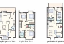3 Bedroom Duplex Apartments
