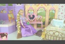 Barbie Bedroom Princess Rapunzel