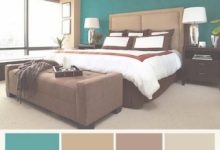 Chocolate Brown And Turquoise Bedroom