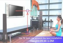 Best Height For Wall Mounted Tv In Bedroom