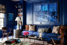 Blue Decor For Living Room