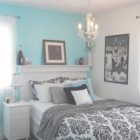 Black Blue And White Bedroom
