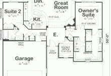 2 Bedroom 2 Bath House Plans With Garage