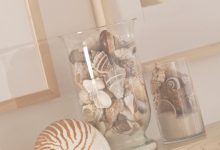 Decorating With Seashells In A Bathroom