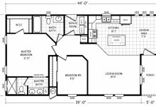 2 Bedroom 2 Bath Double Wide Manufactured Home