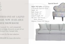 Furniture Floor Sample Sale