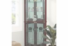 Glass Corner Curio Cabinet
