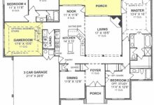 4 Bedroom 3 Car Garage Floor Plans