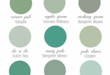 Popular Green Paint Colors For Bedrooms
