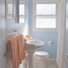 Blue And Orange Bathroom Decor