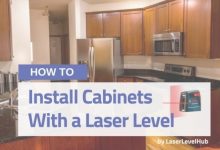 How To Level Kitchen Cabinets
